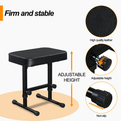 Ozici Electric Keyboard Piano Padded Cushion Leather Bench for Musicians Use at The Show or at Home