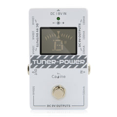 Caline CP-09 Tuner-Power 2 in 1 for Guitar Effect Pedal 18V Input 4 Led Display