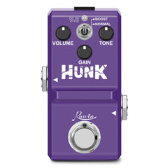 ROWIN HUNK Guitar Distortion Pedal Effect Compact Stompbox LN301B