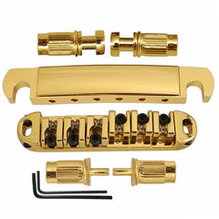 LP SG electric guitar bridge, drawstring board, upper and lower string bridges, ball rollers, Les Paul bridge