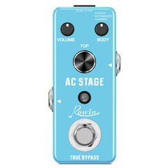 Rowin LEF-320 AC Stage Guitar Effect Pedal Analog Simulator Acoustic Piezo Jumbo