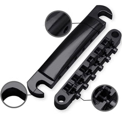 LP electric guitar bridge, drawstring board, upper and lower string bridge, piano pillow, fixed string seat, string pillow