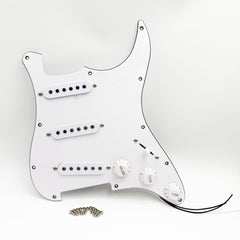 Ozici Prewired SSS Guitar Pickguard Pickups for Stratocaster Strat ST Cream
