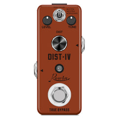 Rowin LEF-301-D Distortion IV Guitar Effect Pedal True Bypass