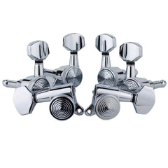 1: 18 fully enclosed guitar string knob with locking string function and rear string lock