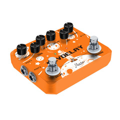 Rowin LTL-05 REVDELAY Electric Guitar Reverb Delay Effect Device Dual Pedal Effect Device
