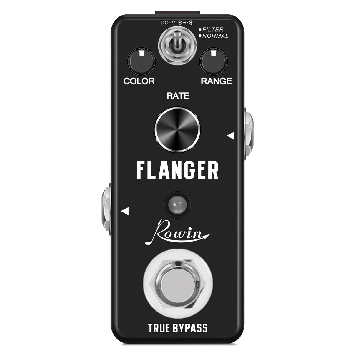 Rowin LEF-312 Classic Analog Flanger Guitar Effect Pedal True Bypass