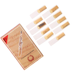10 Bb High Pitched Saxophone Reed Whistle Pieces with A Hardness of 2.5