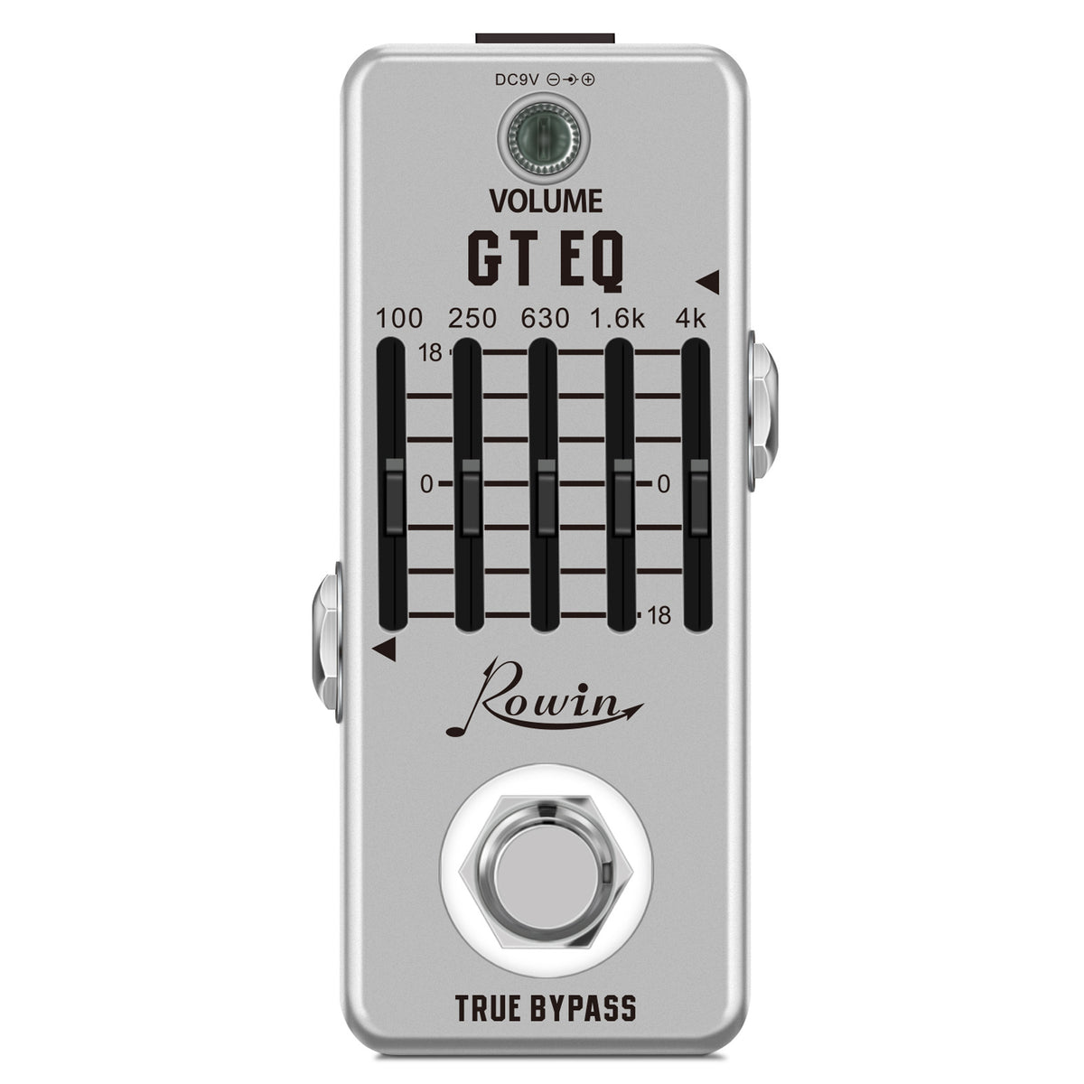 Rowin LEF-317A Analog Equalizer 5 Band GT EQ Guitar Effect Pedal Adjust Tone