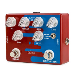Caline CP-68 Distortion Delay Guitar Effect Pedal True Bypas
