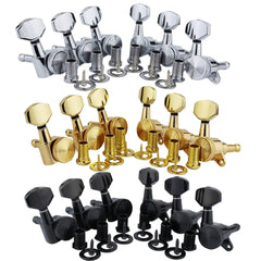 1: 18 fully enclosed guitar string knob with locking string function and rear string lock