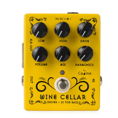 Caline CP-60 Driver+DI Box Pedal Use For Bass Guitar Effect Pedal Bass Effect 9V