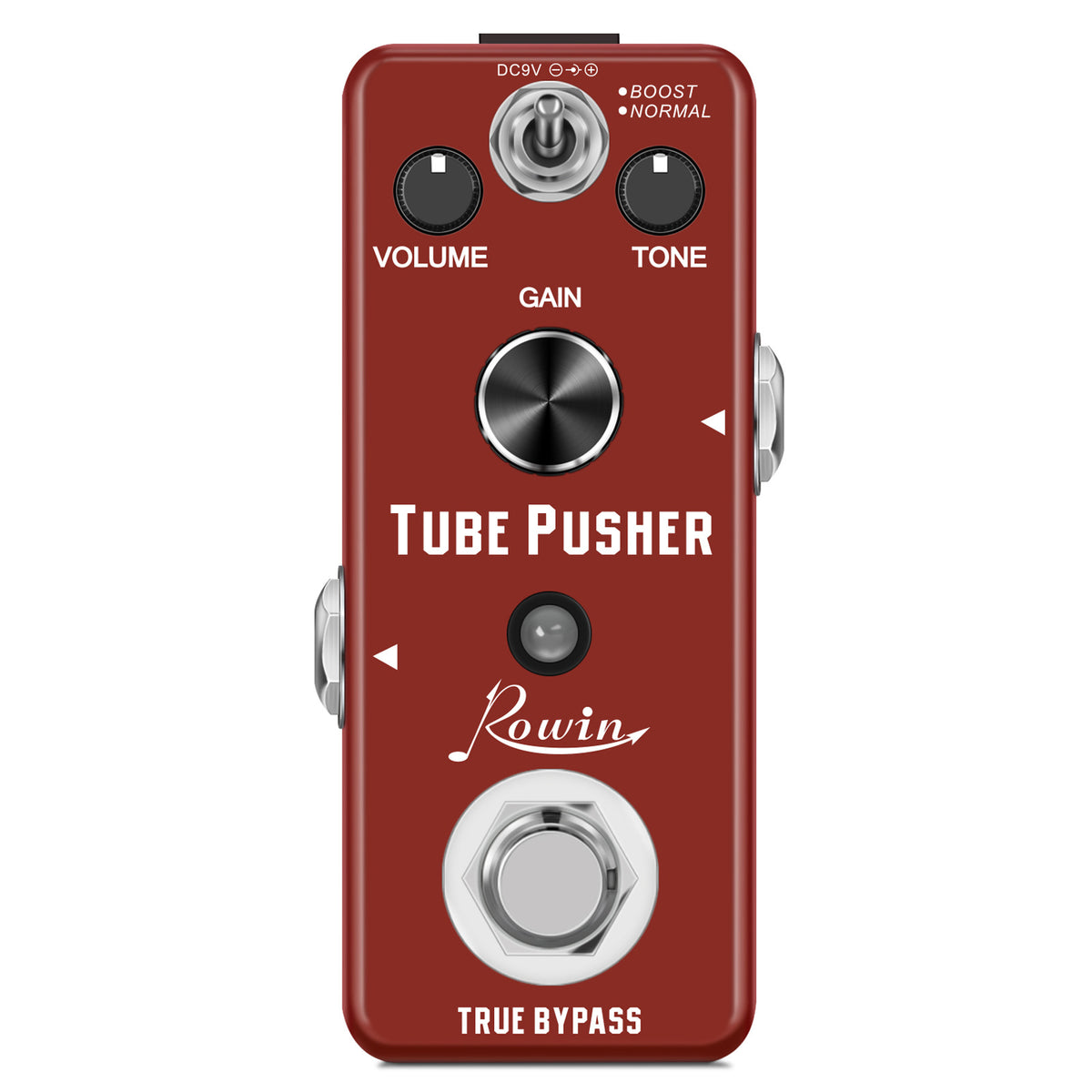 Rowin LEF-328 TUBE PUSHER Overdrive 2 Modes of Drive Tube Sream'r Clone