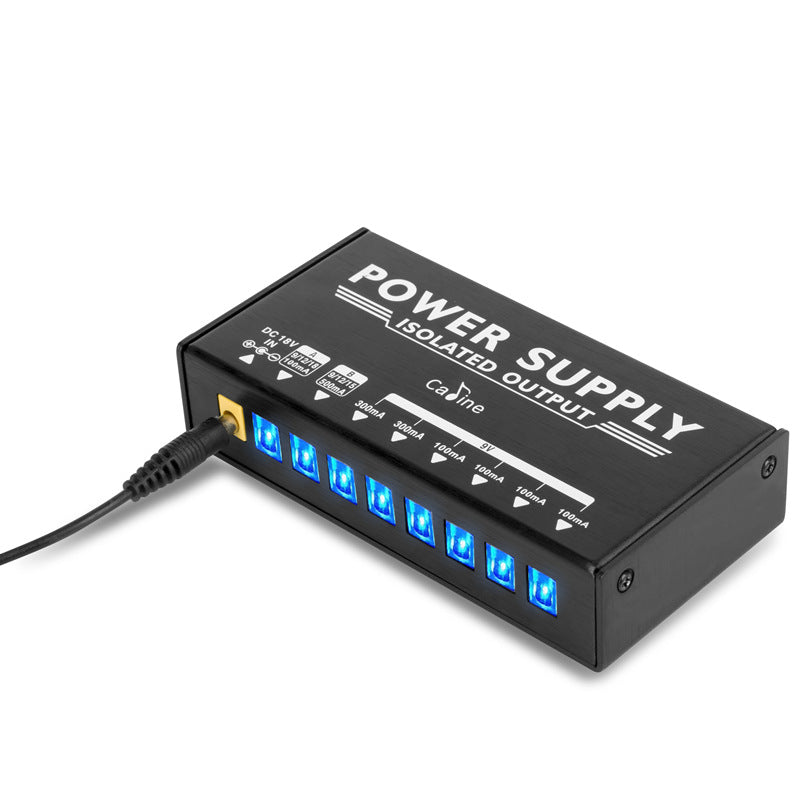 Caline CP-203 Effect Device Power Supply with 8 Output Channels