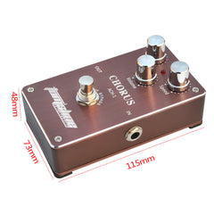 AROMA ACH-1 Analog Chorus Mini Single Guitar Effect Pedal True Bypass DC 9V