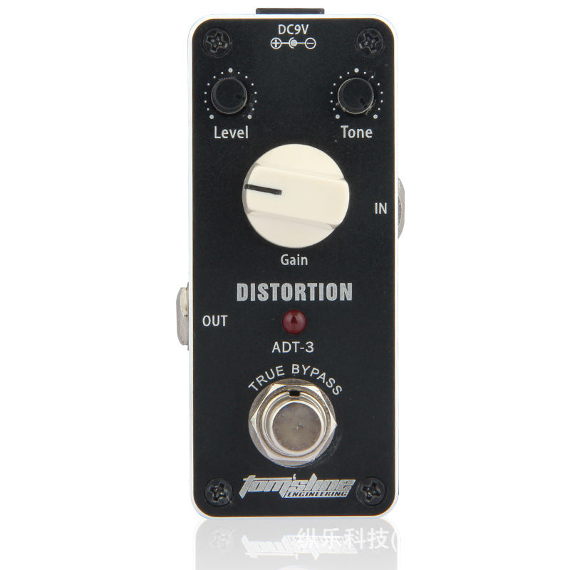 Aroma ADT-3 Distortion Mini Electric Guitar Pocket Effect Pedal Analog DC 9V
