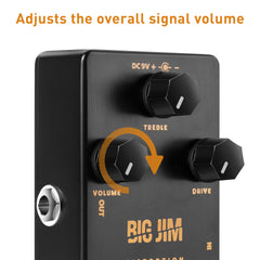 Satone S808 Big Jim Distortion Single-Block Effects Pedal