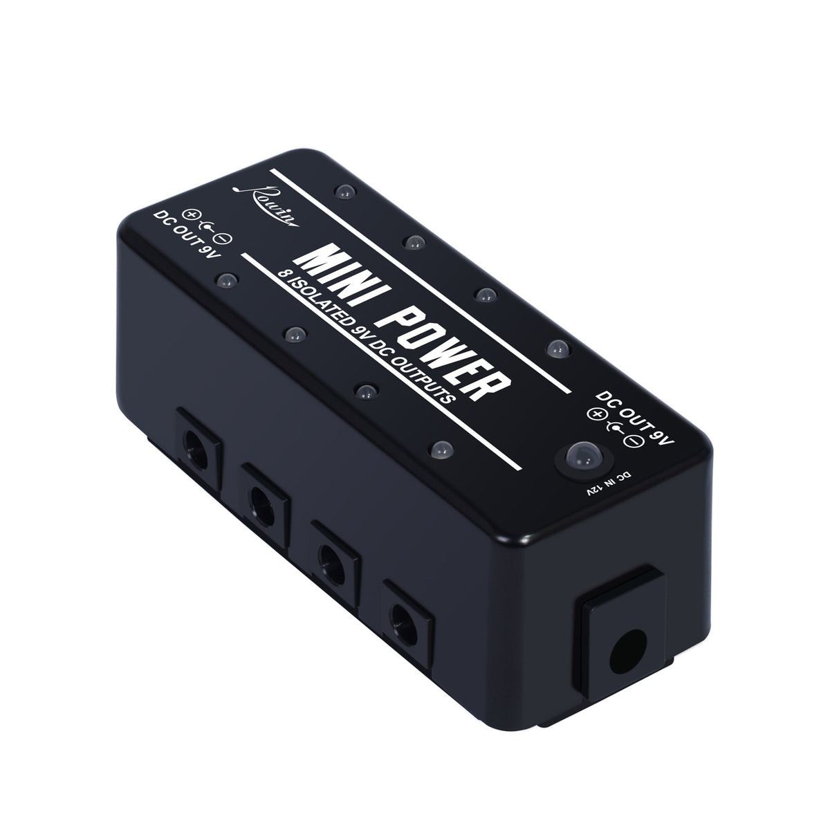 Rowin LEF-329 Mini Power 8 Isolated 9V DC Outputs Mini Power Supply