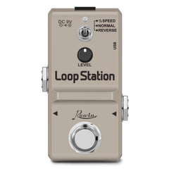NEW ROWIN Loop Station Electric Guitar Effects PEDAL LN332S Free Adapter