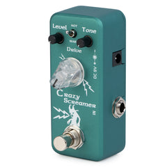 Movall MP-315 Crazy Screamer 2 voices Overdrive Guitar Pedal - HOT & WARM modes