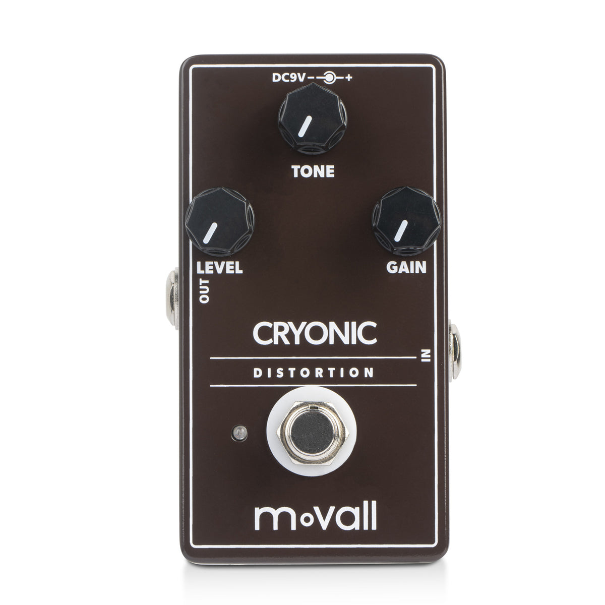 Movall MP107 Cryonic Distortion Black Guitar Single Block Effect Tool