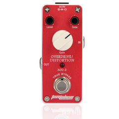 Aroma AOD-3 Overdrive Distortion Guitar Effect Pedal True Bypass Style