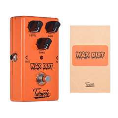 Twinote WAX DIST Vintage Distortion Effects Pedal Guitar for Rock Morden Blues
