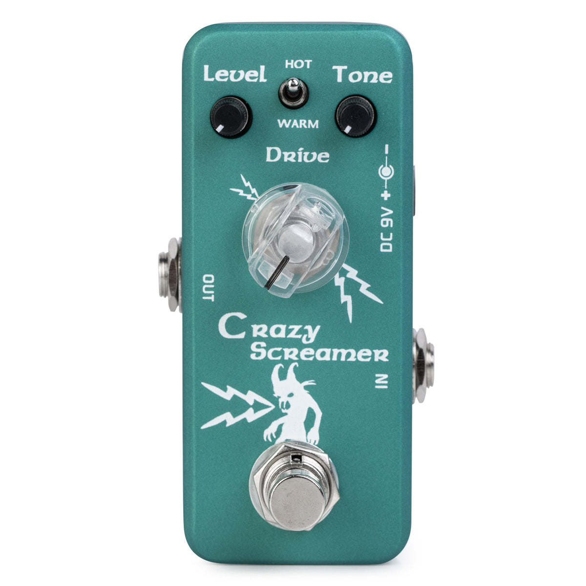 Movall MP-315 Crazy Screamer 2 voices Overdrive Guitar Pedal - HOT & WARM modes