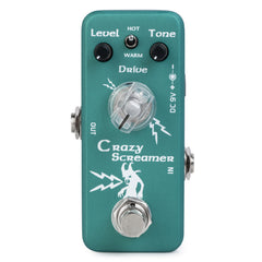 Movall MP-315 Crazy Screamer 2 voices Overdrive Guitar Pedal - HOT & WARM modes