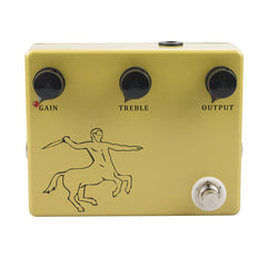 Gold Klon Centaur Clone Overdrive Booster Guitar Effects Pedal Top Mint