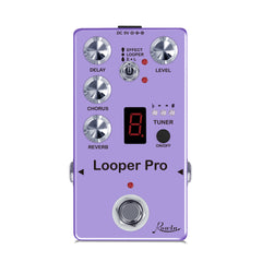 Rowin RE-05 Looper Pro Guitar Multi-Effect Pedals with Looper Delay Chorus Rever
