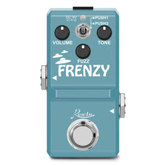 Rowin LN322 FRENZY For Bass Guitar Effects Pedal Classic Distorted Tone Green