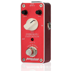 Aroma AOD-3 Overdrive Distortion Guitar Effect Pedal True Bypass Style