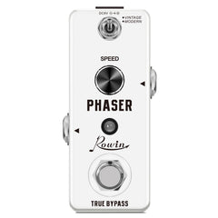 Rowin LEF-313 Pure Phaser Electric Guitar Effect Pedal Vintage Modern 2 Modes