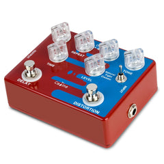 Caline CP-68 Distortion Delay Guitar Effect Pedal True Bypas
