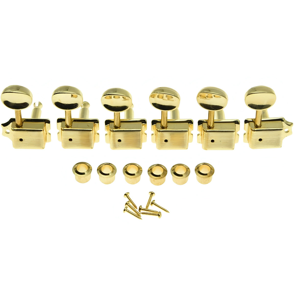 6R split type semi enclosed electric guitar string knob
