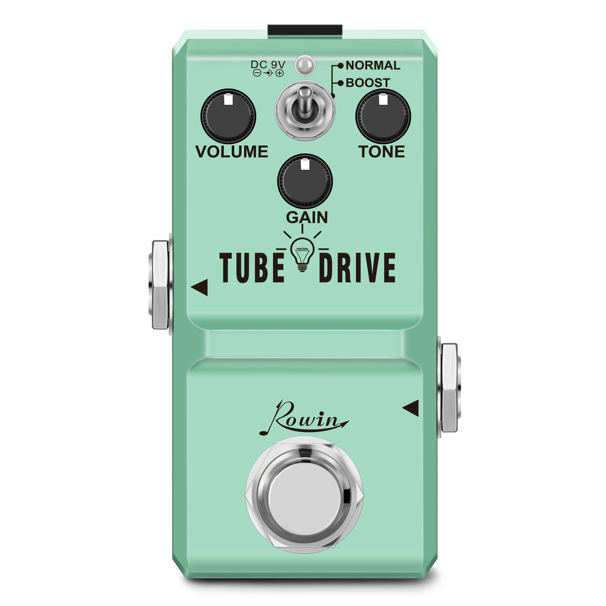 Rowin Tube Drive NANO Series LN-328 Tube Scream Overdrive Tones True Bypass