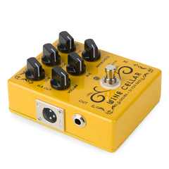 Caline CP-60 Driver+DI Box Pedal Use For Bass Guitar Effect Pedal Bass Effect 9V