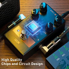 Satone S805 Mandarin Overdrive Preamp Single-Block Overdrive Pedal
