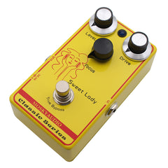 MOSKYAUDIO Sweet Lady Overdrive Pedal Touch Sensitive Low Gain Guitar Effects