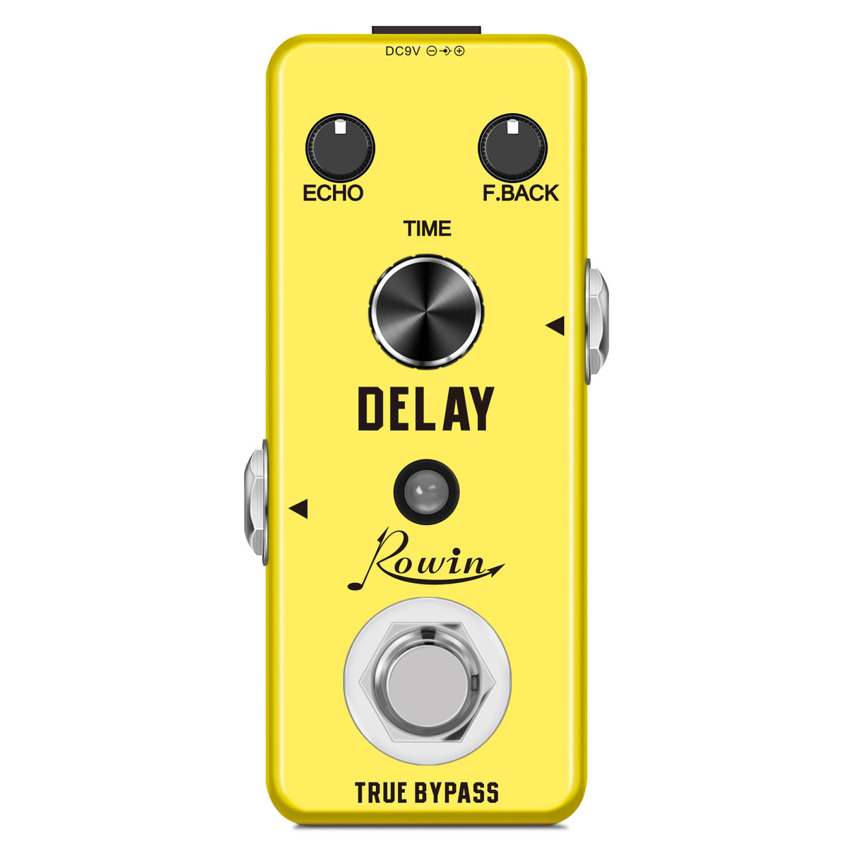 Rowin LEF-314 Pure Analog 20-620ms Time Delay Guitar Effect Pedal True Bypass