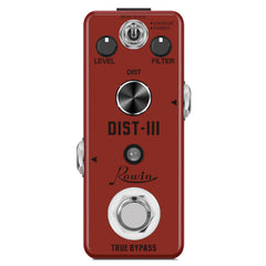 Rowin LEF-301-C Distortion III Rat Clone HEAVY Distortion Guitar Effect Pedal