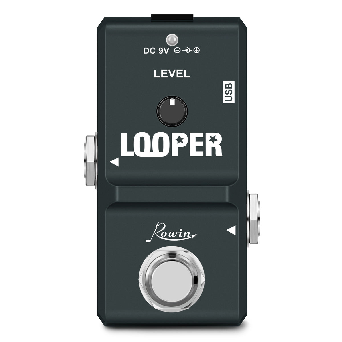 Rowin Tiny Looper Electric Guitar Effect Pedal 10 Minutes of Looping Unlimite