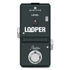 Rowin Tiny Looper Electric Guitar Effect Pedal 10 Minutes of Looping Unlimite