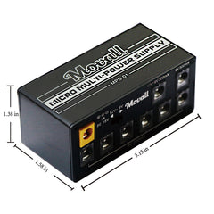 Movall MPS-01 Guitar Pedal Power Supply 8 Isolated Output Anti-interference 18W