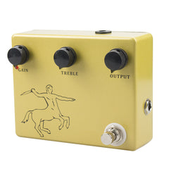 Gold Klon Centaur Clone Overdrive Booster Guitar Effects Pedal Top Mint