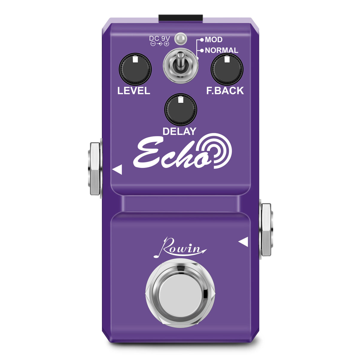 Rowin LN-314 Echo Nano Warm Tape Delay Guitar Effect Pedal True Bypass