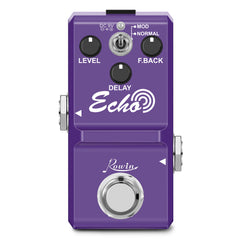 Rowin LN-314 Echo Nano Warm Tape Delay Guitar Effect Pedal True Bypass
