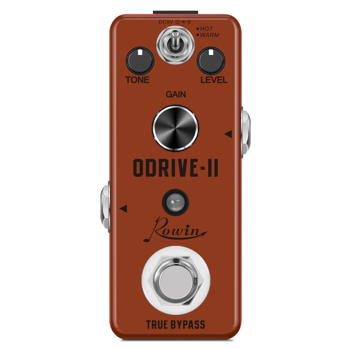 Rowin LEF-302B Mini Metal Overdrive Pedal Guitar Effect True Bypass