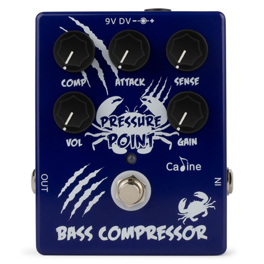 Caline CP-45 Pressure Point Bass Compressor Effect Pedal - New in Box